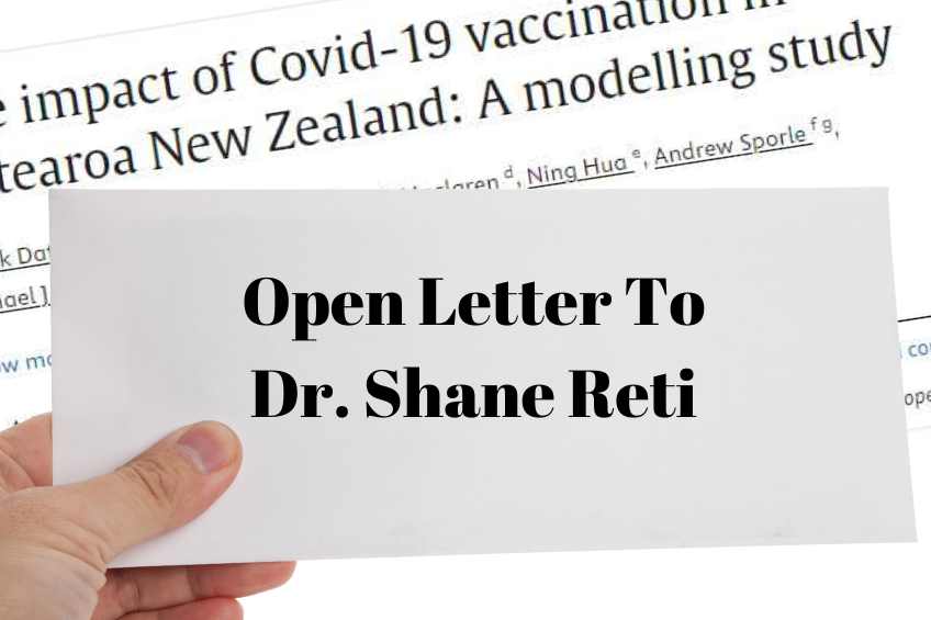 Open Letter To: The Hon. Dr. Shane Reti, New Zealand Minister of Health - Hatchard Report